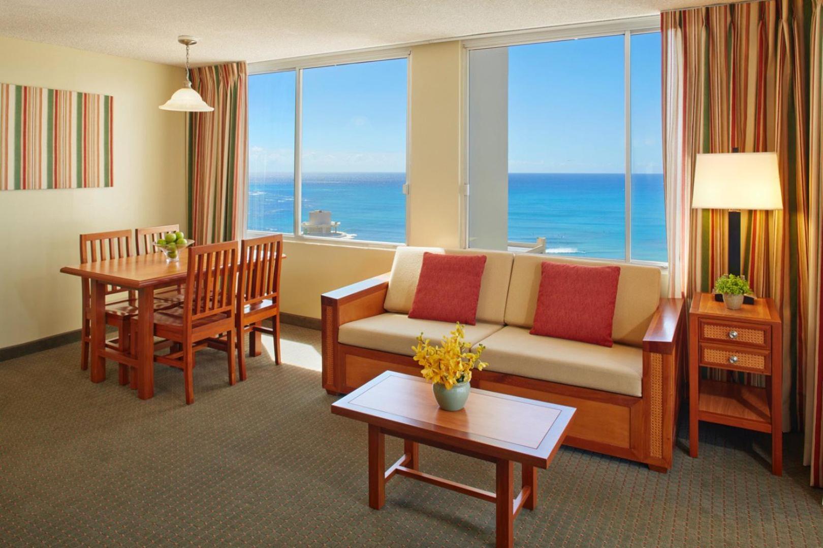 Ocean View 1 Bedroom Corner Unit Steps To Waikiki Apartment Honolulu